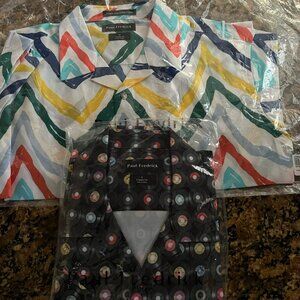 2 Men Large Shirts from Paul Fredrick's